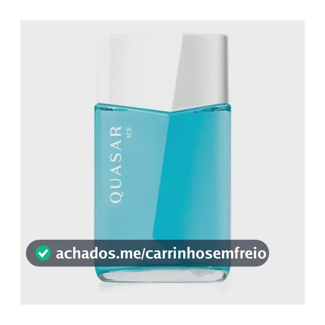 O Boticario Quasar Ice Deo Colonia Masculino 100ml