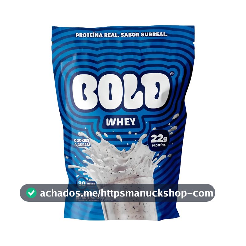 Whey Protein Bold Sabor Cookies & Cream 900g
