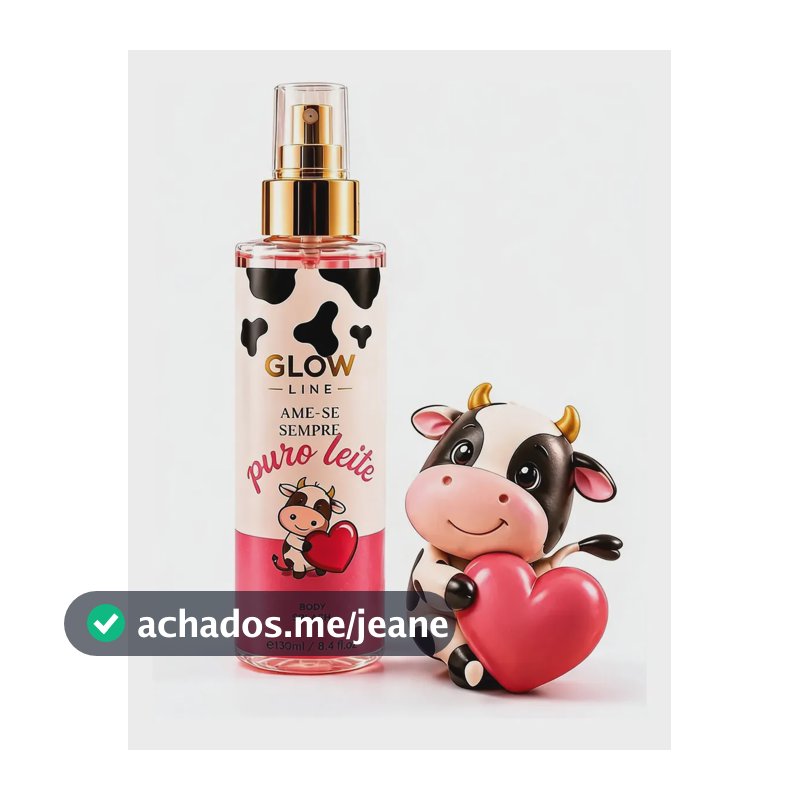 Body Splash Vaquinha Perfume Corporal Colônia Feminino 130ml