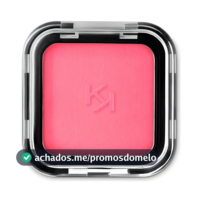 Blush Compacto Kiko Milano Fosco Tom 04 Bright Pink