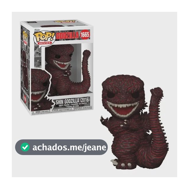 Boneco Funko Pop! 70 Anos De Godzilla - Godzilla (2016)
