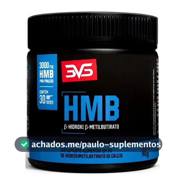 Hmb 3000mg - Fórmula Com Máxima Pureza - 30 doses