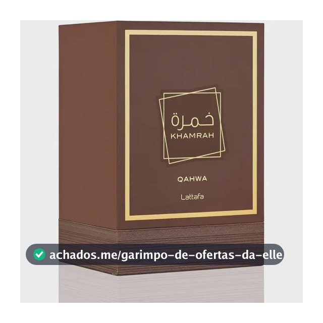Perfume Lattafa Khamrah Qahwa Edp 100ml