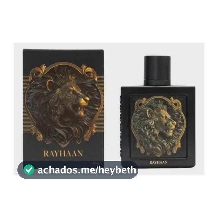 Perfume Árabe Rayhaan Lion Masculino Eau de Parfum 100ml