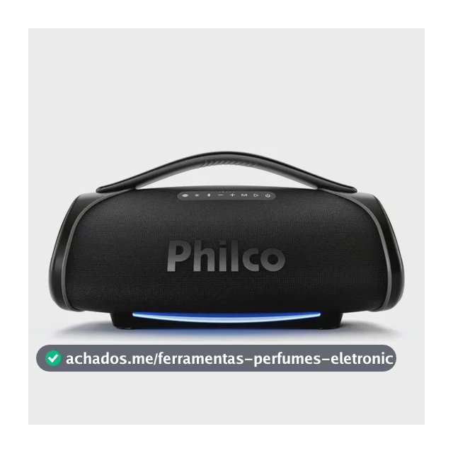 Caixa de som Boombox Philco Extreme Bluetooth V.5.4 300W PBX01