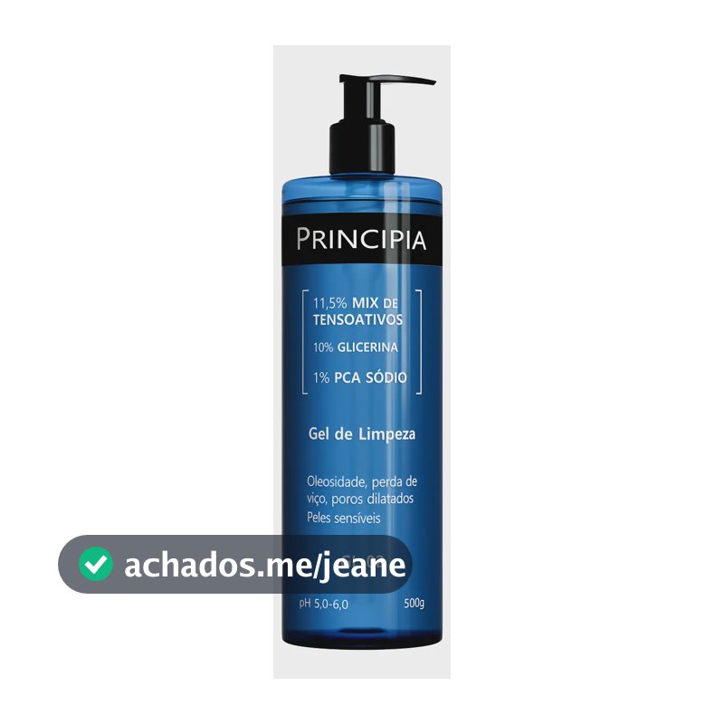 Principia Gel De Limpeza Facial Gl-02 500g Sensível Dia/noite