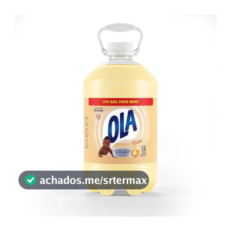 Lava Roupas Ola Bebê 3,8l