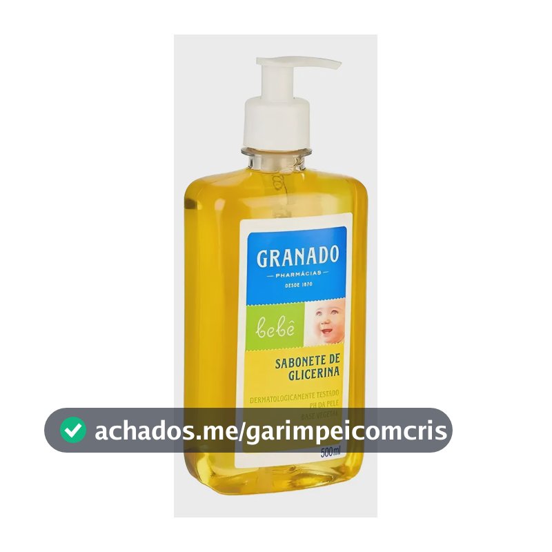 Granado Sabonete Líquido Glicerina Bebê Tradicional 500 ml