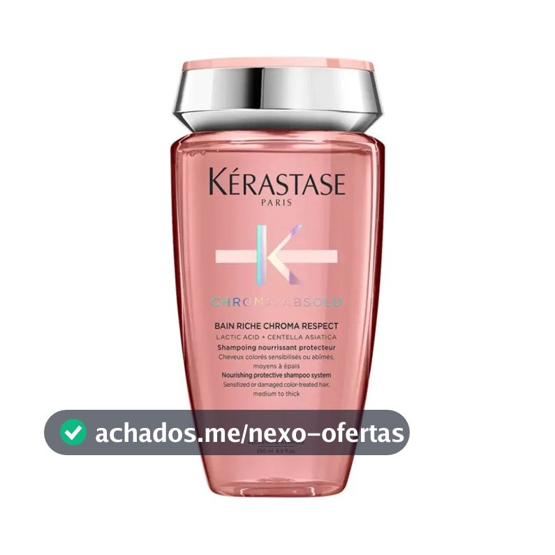 Shampoo Kérastase Chroma Absolu Bain riche chroma respect en garrafa de 250mL