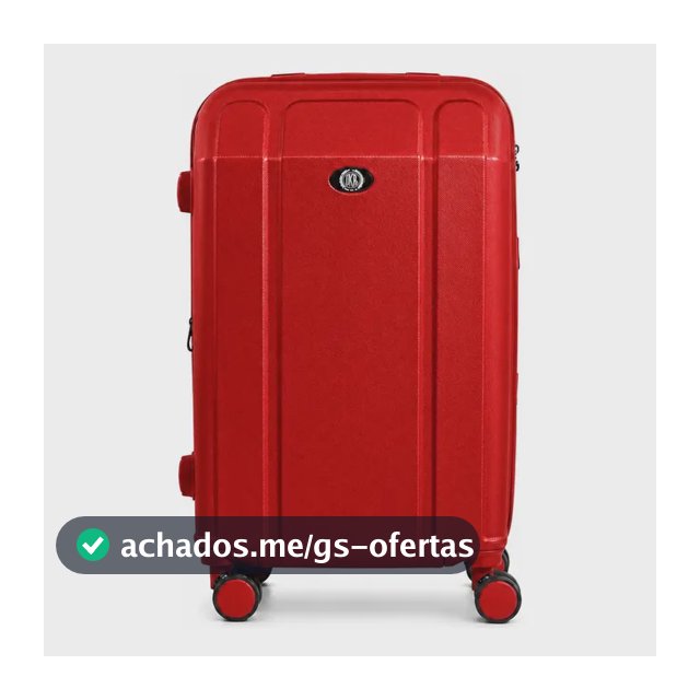 Mala Média De Viagem 23 Kg Abs Expansiva Continental - Ika
