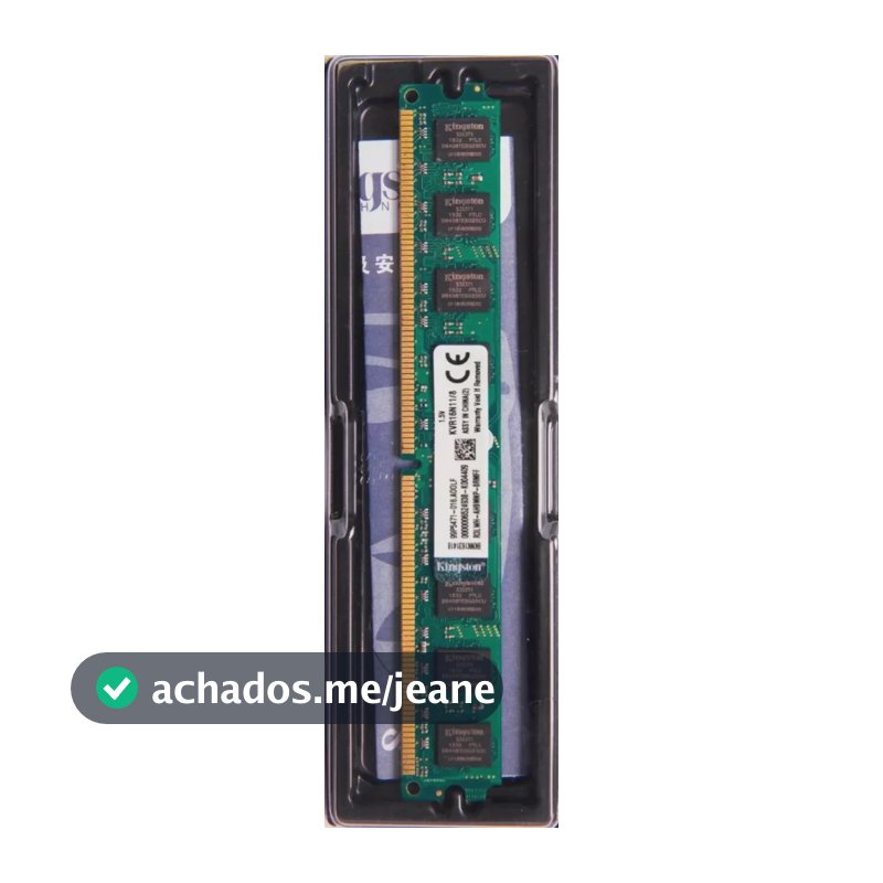 Memória RAM Kingston 8GB Ddr3 Pc3 12800 KVR16N11/8 PC