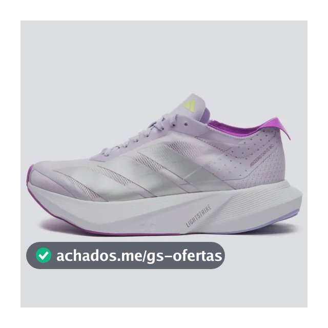 Tênis Feminino Adizero Drive Rc adidas Violeta Liso 36 Br