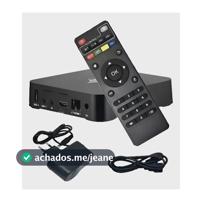 Import Smartfibox Pro -2000 5.a Geração 4k Profi-200 5g Preto Padrão