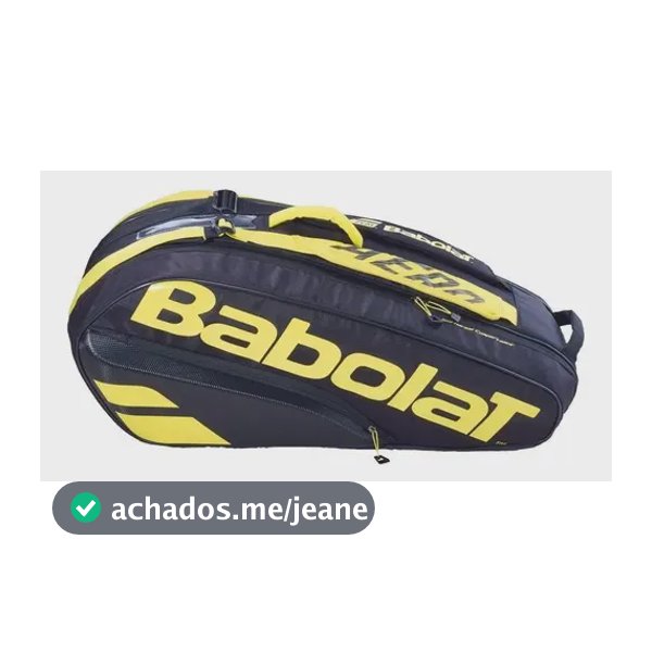 Raqueteira Babolat X6 Pure Aero 20 Cyber Yellow