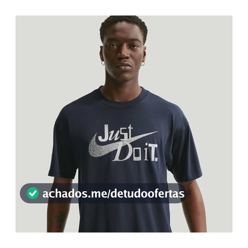 Camiseta Nike Sportswear Jdi Unissex Azul M