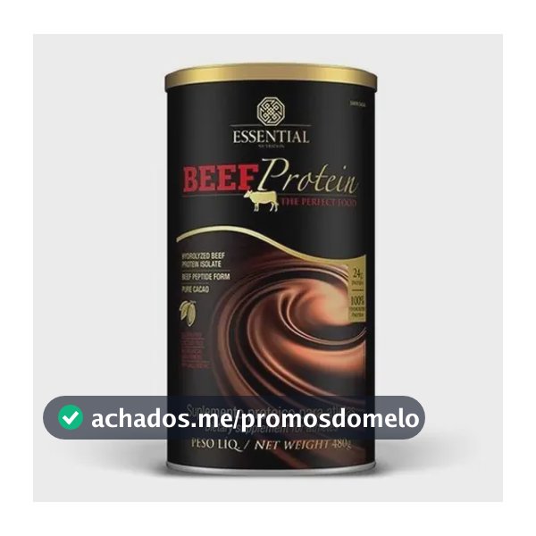 Beef Protein Essential Nutrition 480g Cacao