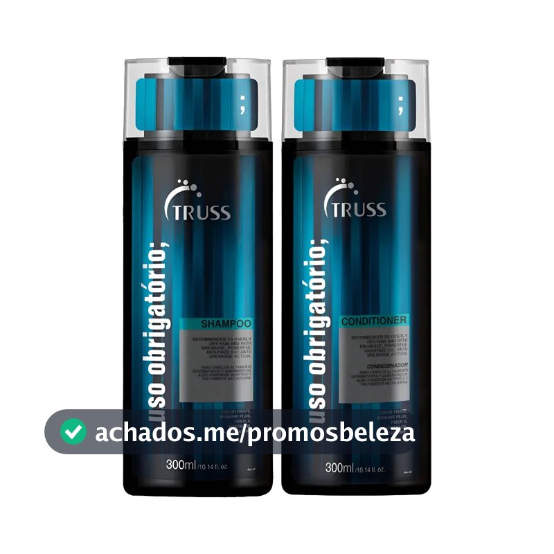 Kit Truss Uso Obrigatório; Shampoo + Condicionador 300ml