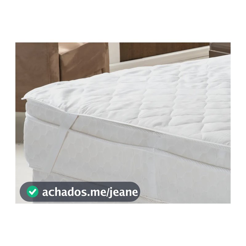 Protetor De Colchão Impermeável King Size Matelassado