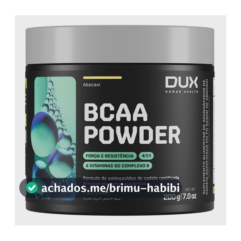 Bcaa Powder - Pote 200g Dux Nutrition Sabor Limão