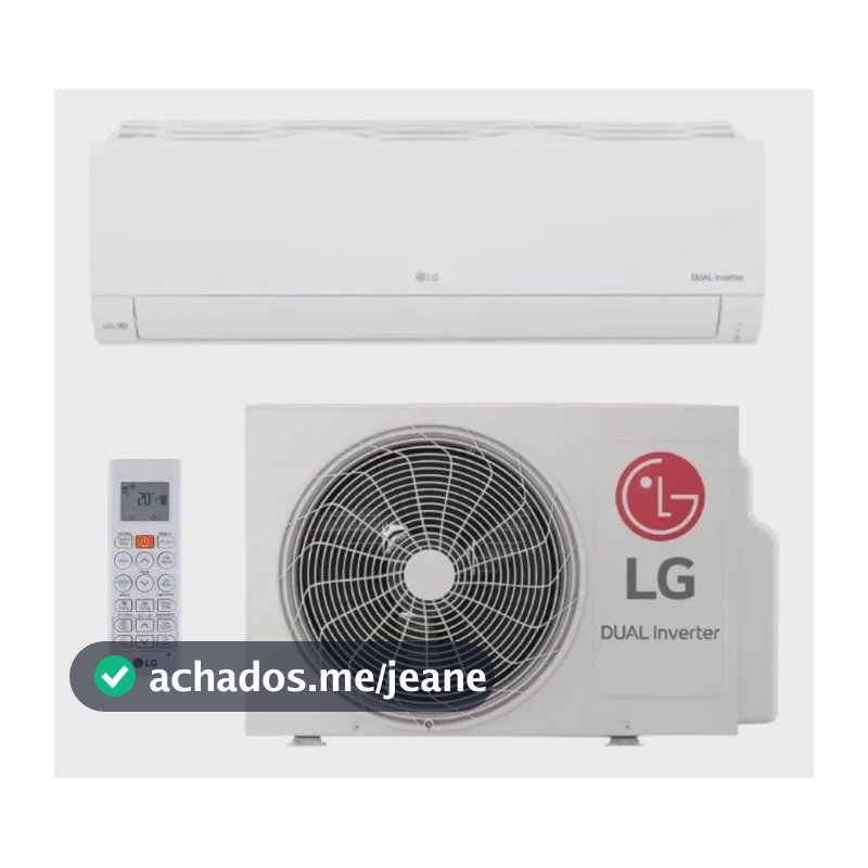 Ar Condicionado 12000 Btus LG Dual Inverter IA Frio Branco