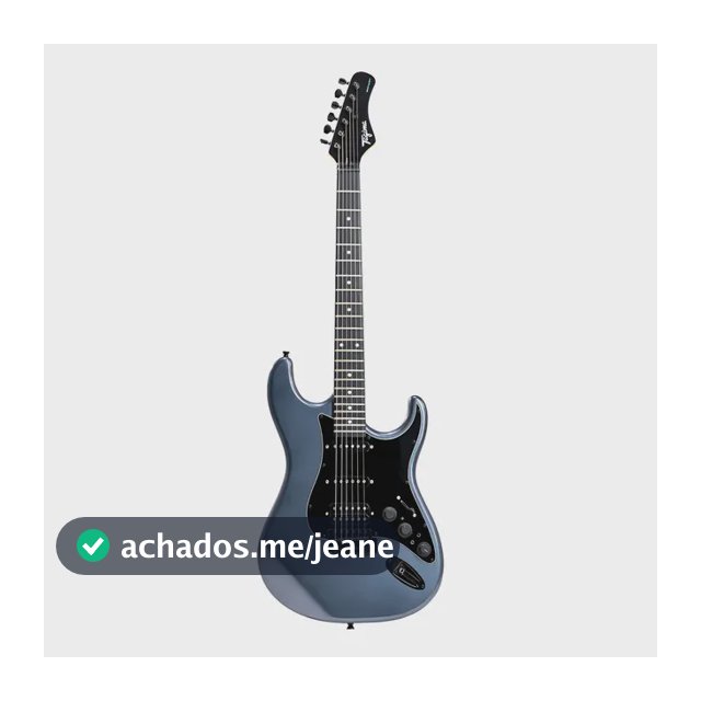 Guitarra Elétrica Tagima Sixmart Com Efeitos Cor Silver Material do diapasão Purple heart Orientação da mão Destro
