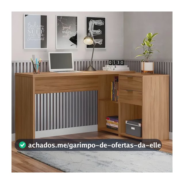 Mesa Escritório Notebook L Nt2060 Notável Móveis Freijó Freijó