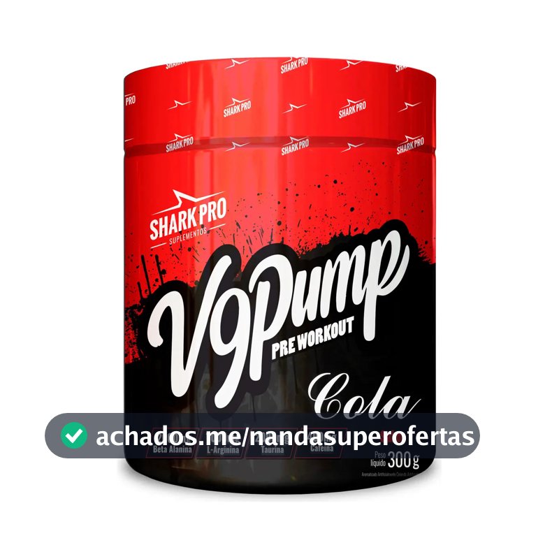 V9-pump Pre Workout - 300g Cola - Shark Pro