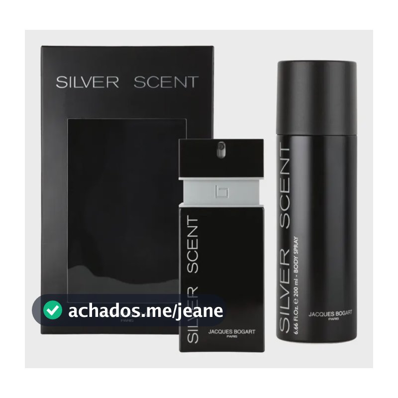 Perfume + Body Spray Jacques Bogart Silver Scent Edt