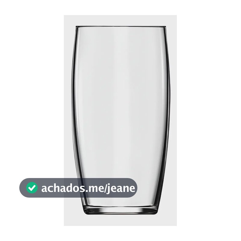 Kit 24 Copos Long Drink Vidro 300ml FMsp Oca Nadir Figueiredo