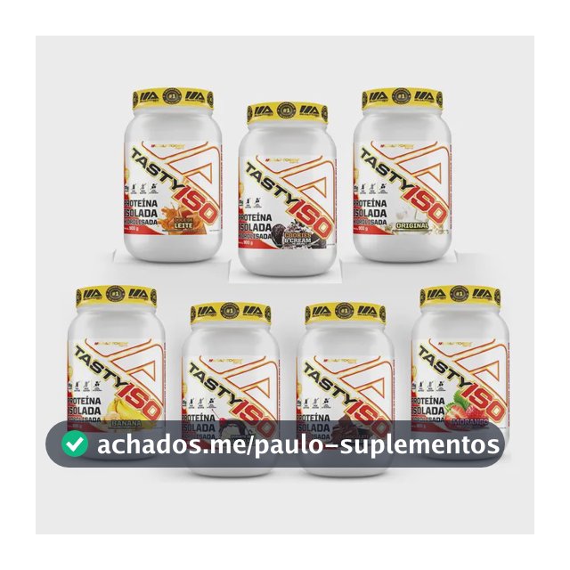 Tasty Iso 900g Zero Lactose Adaptogen 30 Doses