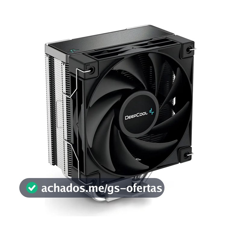 Cooler Deepcool Ak400 (amd / Intel) - Preto Preto