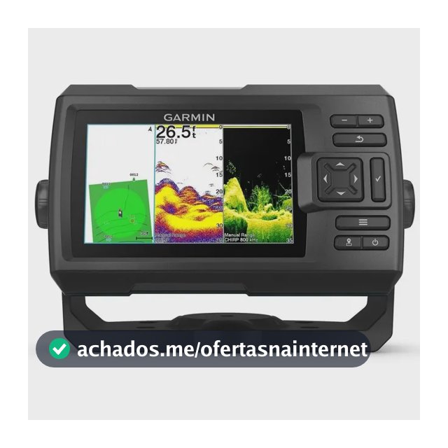 GPS Sonar Garmin STRIKER 5cv Vivid de 5" com Transdutor GT20-TM