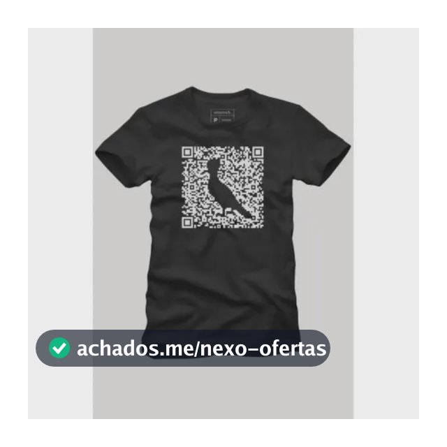 Camiseta Básica Greenk Qr Code Leve Conforto Reserva
