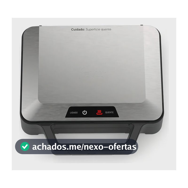 Sanduicheira Inox Multiuso Oster Preto/inox