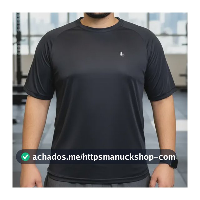 Camiseta Masculina Fitness Lupo Sport Anti Odor Academia Fit