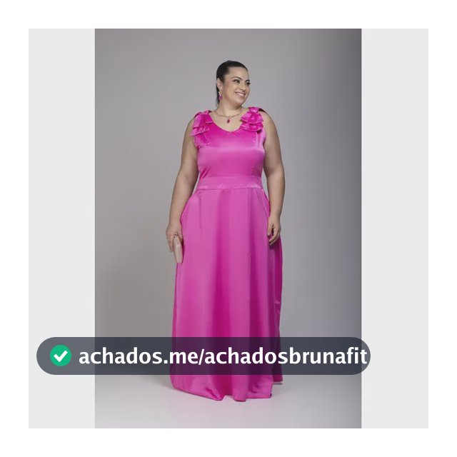 Vestido Longo Crepe Plus Size Elegante 2 Laços Decote V
