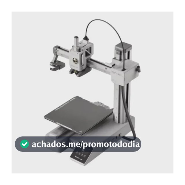 Impressora 3D Bambu Lab A1 Mini cor cinza Sem AMS