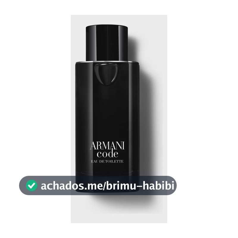 Perfume Masculino Armani Code Eau de Toilette Refilável, 125ml