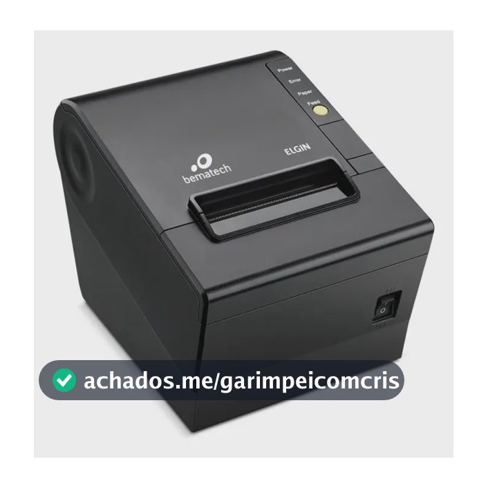 Impressora De Cupom Termica Elgin I9 Usb Rede