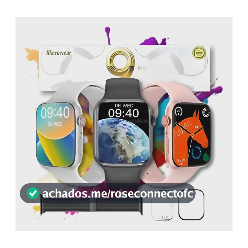 Relógio Smartwatch W59 Pro Série 9 Masculino Feminino Gps