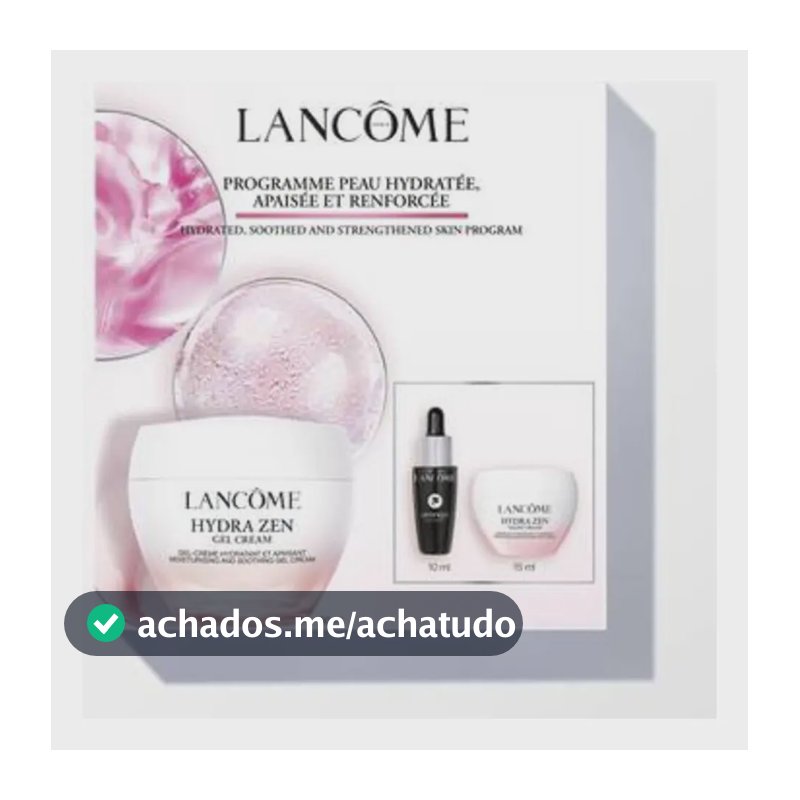 Kit Lancôme Hydrazen Sérum facial Creme Diurno Creme Noturno