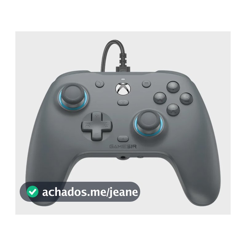 Controle Gamesir G7 Se Com Fio Para Xbox One S X Pc Hall Cor Cinza