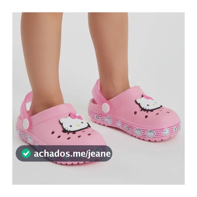 Babuche Rosa Infantil Menina Antiderrapante Leve Confortável