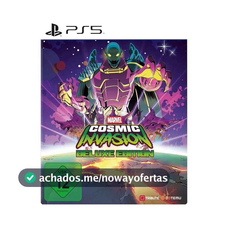 Marvel Cosmic Invasion Deluxe Edition Ps5 Midia Fisica
