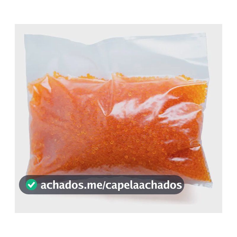 Sílica Gel Laranja 4-8mm / Pct Com 1kg