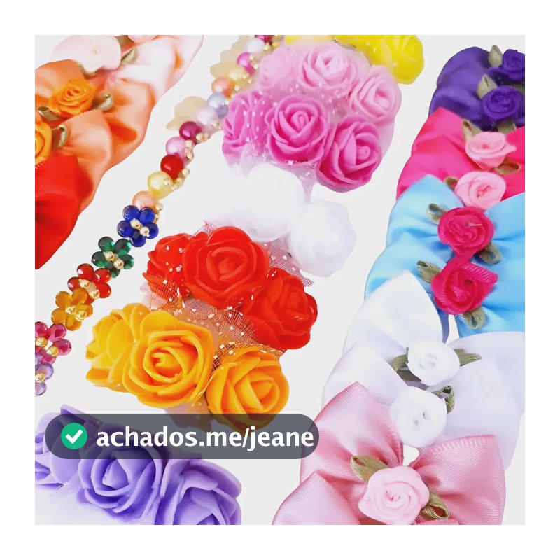 Lacinhos Pet Shop Para Penteado Em Cães Kit 50 Unidades Sortidas Variados
