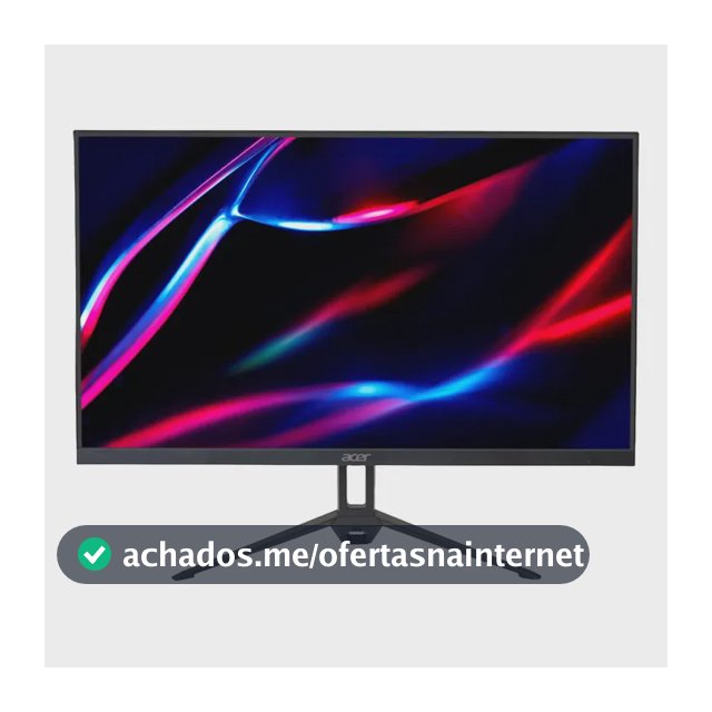 Monitor Gamer 27" Acer Nitro KG3 KG273 G0bi com Tela IPS Full HD 120Hz 1ms VRB Adaptive Sync Game Mode AcerVision Care e Design ZeroFrame