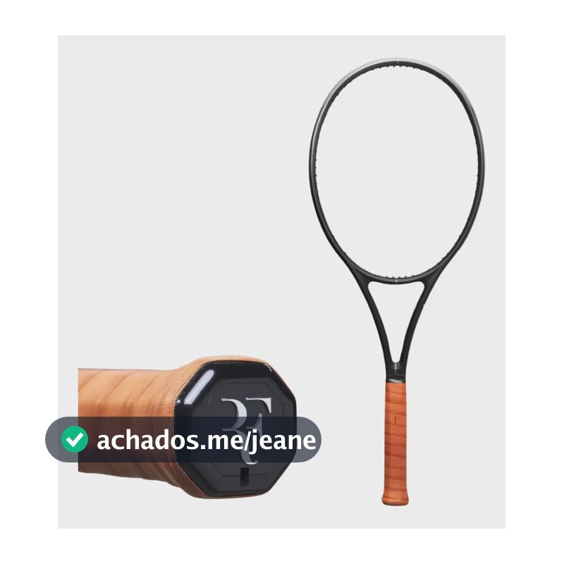 Raq Tênis Rf 01 300g Aro 98 Colab Roger Federer Adulto 16x19 Cor Preto Tamanho Da Empunhadura L4