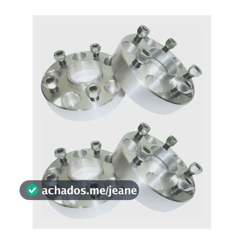 Kit 4 Alargador / Espaçador Roda 38mm Ranger 2003 Até 2012