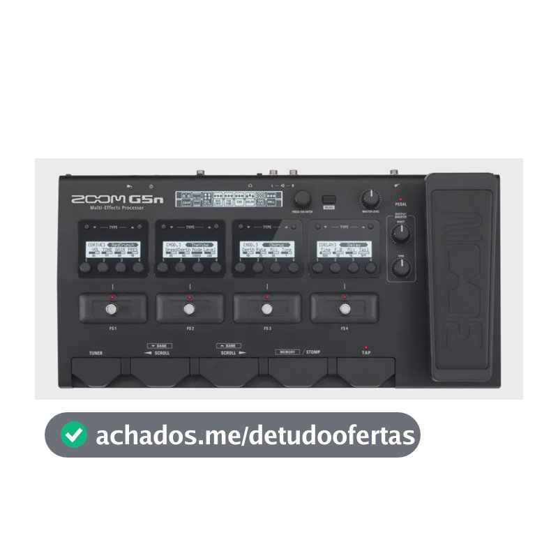Pedaleira Zoom G5n Multi-effects Processor Para Guitarra